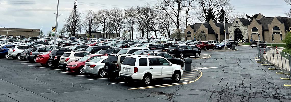 Parking Area 26 Undergoing Renovations