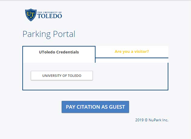 university toledo how to purchase permit step 1