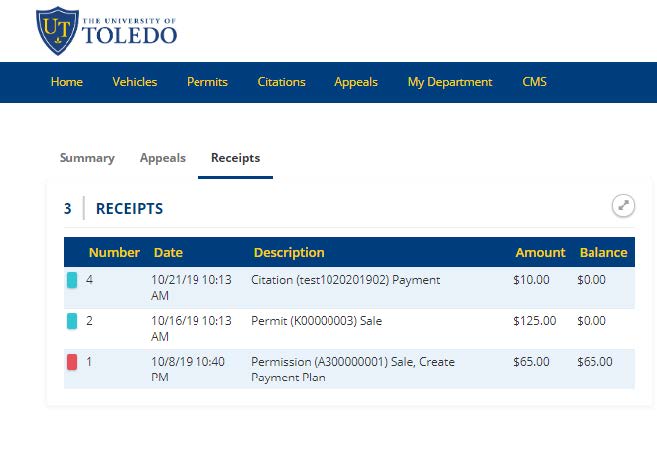 university toledo how to purchase permit step 14