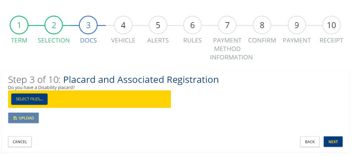 university toledo how to purchase permit step 5